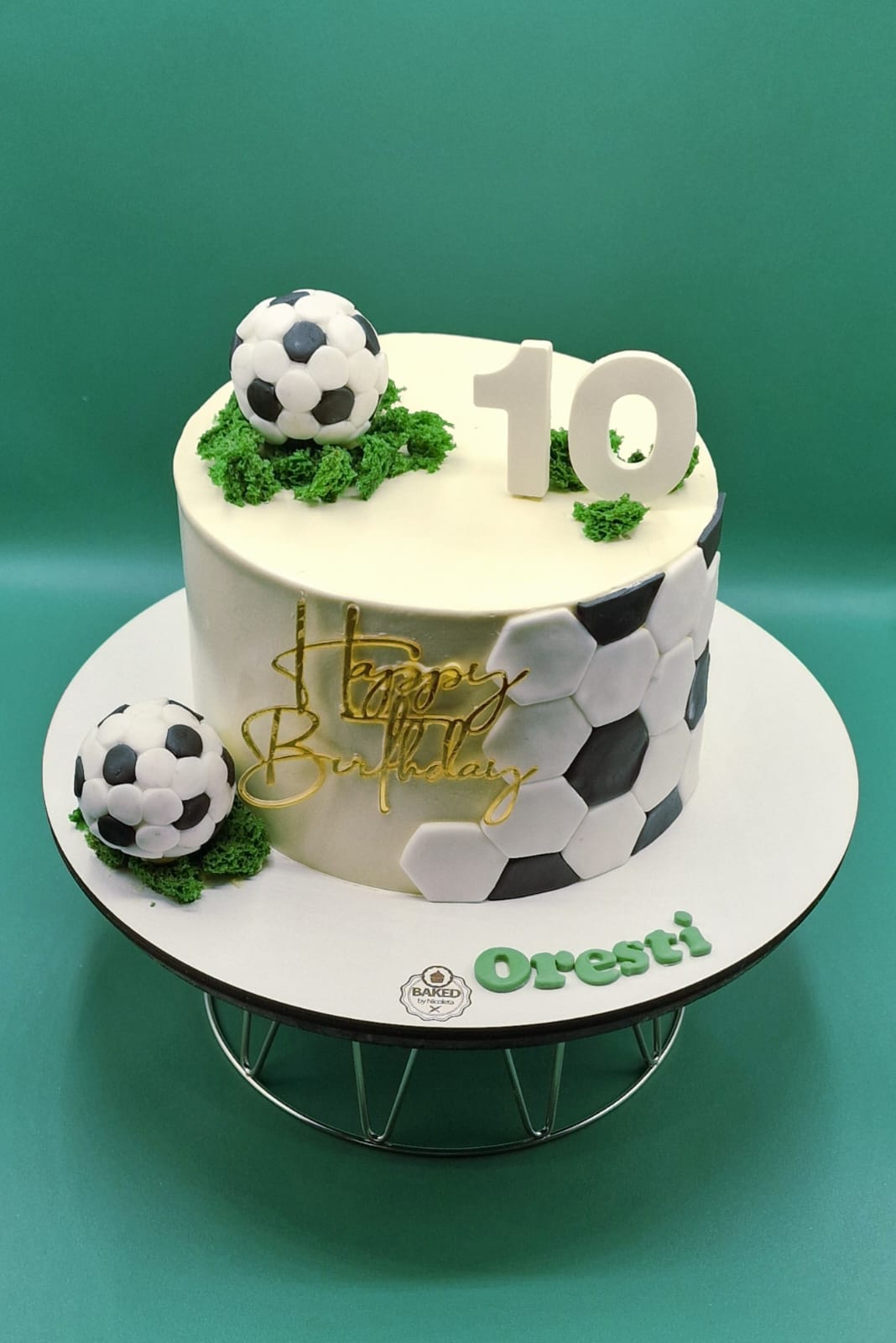 Bespoke custom celebration cake for Boys & Adventures handcrafted by Nicoleta